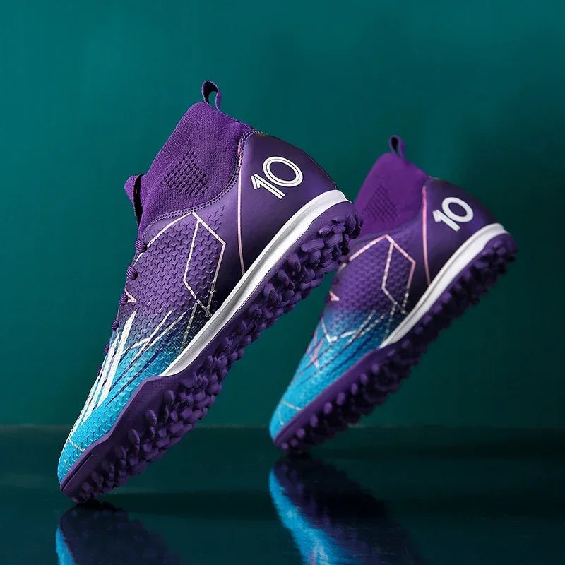 Unisex Football Boots – Professional Soccer Shoes | Non-Slip Firm Ground Cleats - ZOOMNSTORE