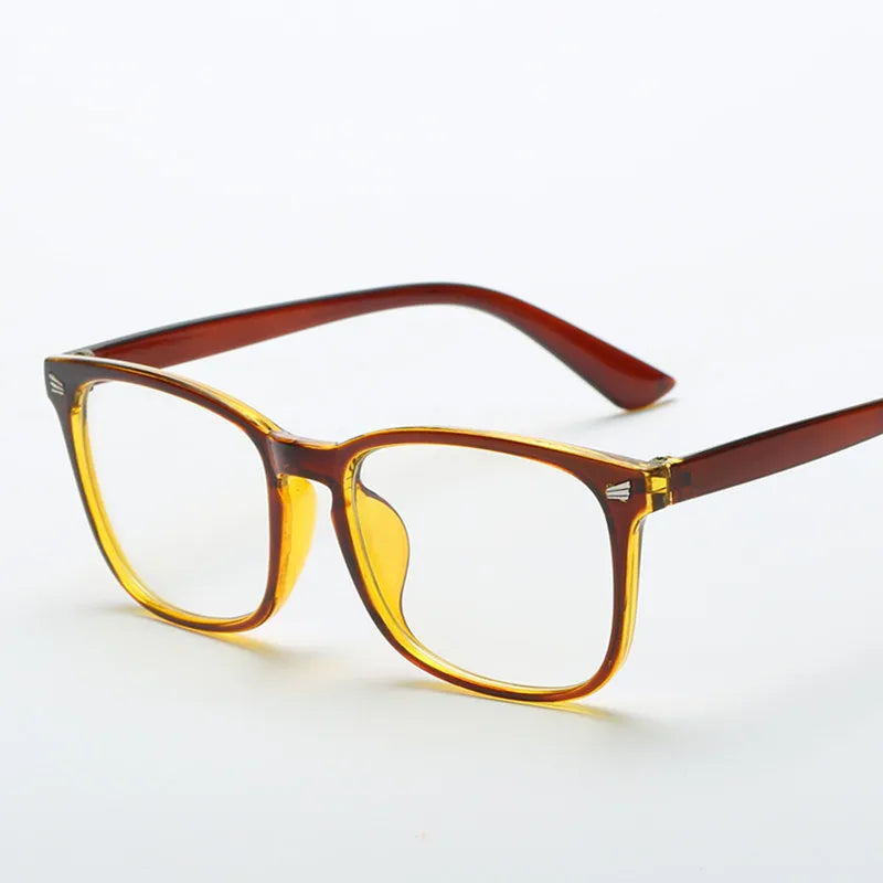 Unisex Square Glasses - Full Frame Radiation Protection Optical Eye Protection - ZOOMNSTORE