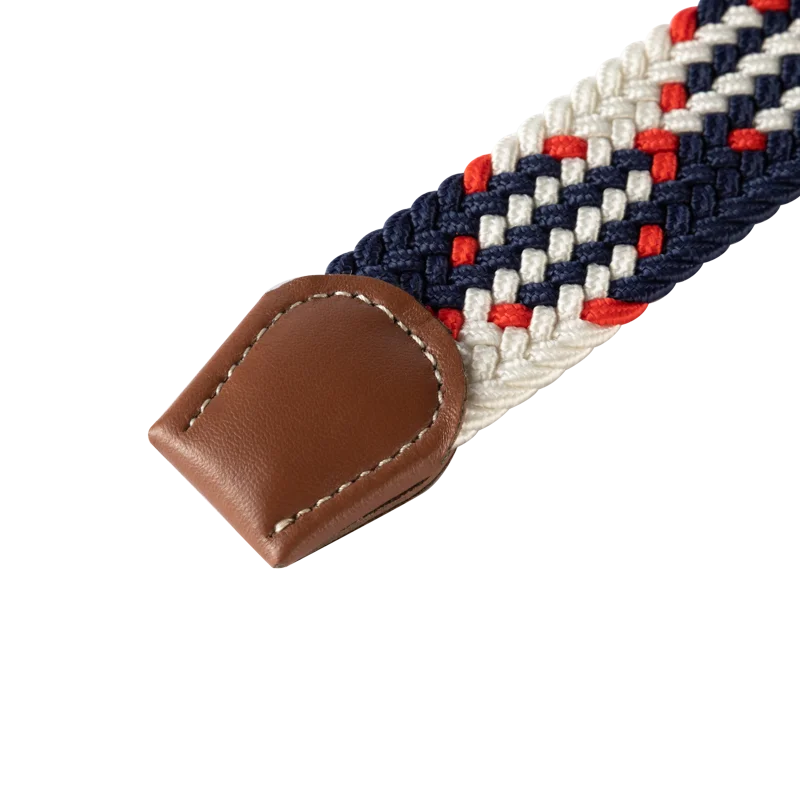 Unisex Stretch Jeans Belt - Casual Knitted Woven Canvas Pin Buckle - ZOOMNSTORE