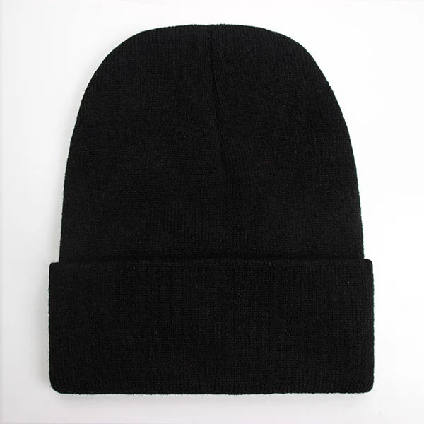 Unisex Winter Beanie – Soft Acrylic Knitted Wool Hat | Warm Skull Cap For Men & Women - ZOOMNSTORE