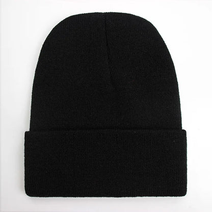Unisex Winter Beanie – Soft Acrylic Knitted Wool Hat | Warm Skull Cap For Men & Women - ZOOMNSTORE