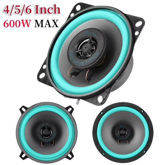 Universal Car Speakers - 4/5/6.5 Inch Coaxial Full Range Automotive Audio System - ZOOMNSTORE