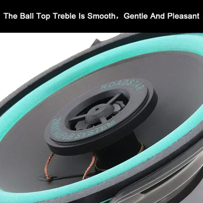 Universal Car Speakers - 4/5/6.5 Inch Coaxial Full Range Automotive Audio System - ZOOMNSTORE