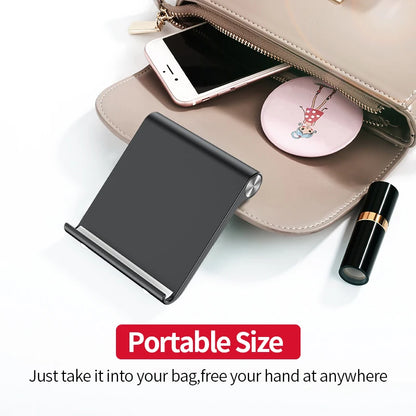 Phone Holder Stand Mobile Smartphone Support Tablet Stand for iPhone Desk Cell Phone Holder Stand Portable Mobile Holder Mount - ZOOMNSTORE