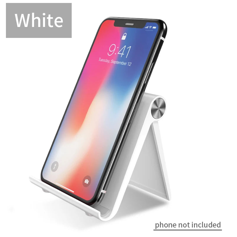 Phone Holder Stand Mobile Smartphone Support Tablet Stand for iPhone Desk Cell Phone Holder Stand Portable Mobile Holder Mount - ZOOMNSTORE