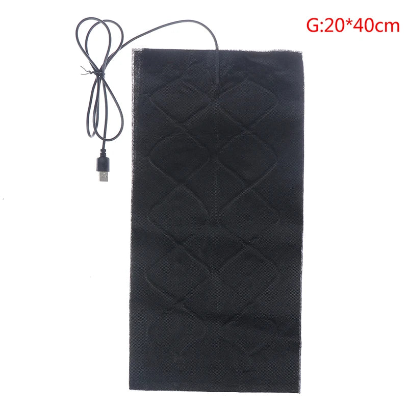 Usb Heated Pad – Portable Carbon Fiber Heating Mat For Pet Cushion & Cloth Vest - ZOOMNSTORE