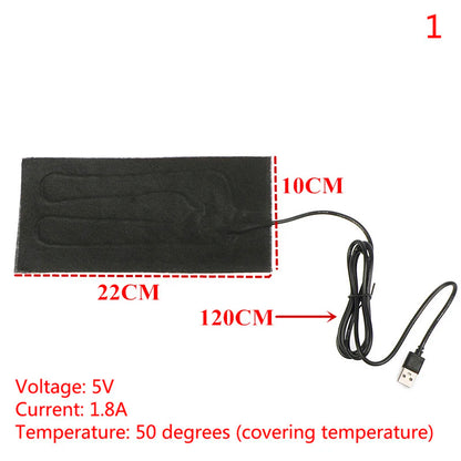 Usb Heated Pad – Portable Carbon Fiber Heating Mat For Pet Cushion & Cloth Vest - ZOOMNSTORE