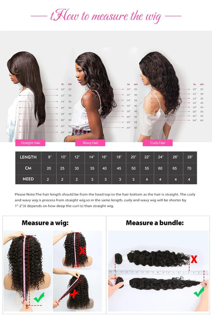 V Part Wigs - 100% Human Hair Body Wave Wig With 5x5 HD Lace Closure & Clip In Half Wig - ZOOMNSTORE