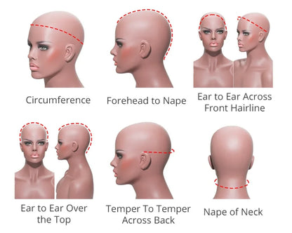 V Part Wigs - 100% Human Hair Body Wave Wig With 5x5 HD Lace Closure & Clip In Half Wig - ZOOMNSTORE