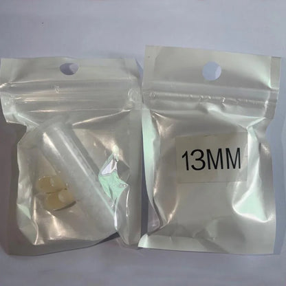 Vampire Fangs Dentures - Halloween Costume Props with Adhesive - ZOOMNSTORE