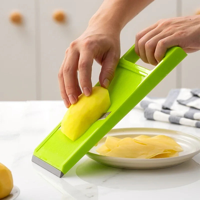 Vegetable Cutter - Mandoline Slicer With Stainless Steel Blade | Multi-Use Kitchen Tool - ZOOMNSTORE