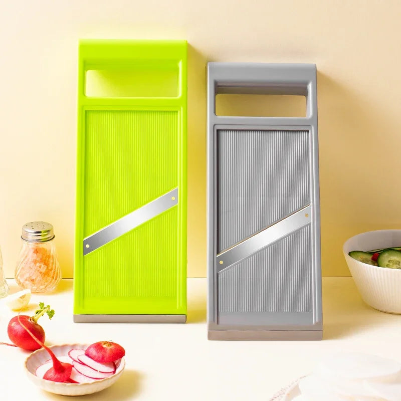 Vegetable Cutter - Mandoline Slicer With Stainless Steel Blade | Multi-Use Kitchen Tool - ZOOMNSTORE