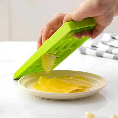 Vegetable Cutter - Mandoline Slicer With Stainless Steel Blade | Multi-Use Kitchen Tool - ZOOMNSTORE