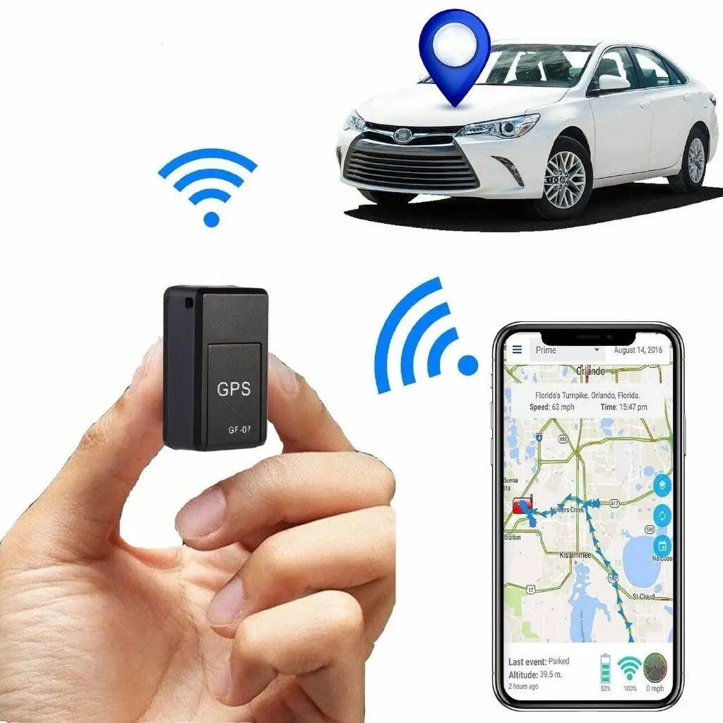 Vehicle GPS Tracker - Mini Magnetic GPS Tracking Device for Car, Pet & Child Location - ZOOMNSTORE