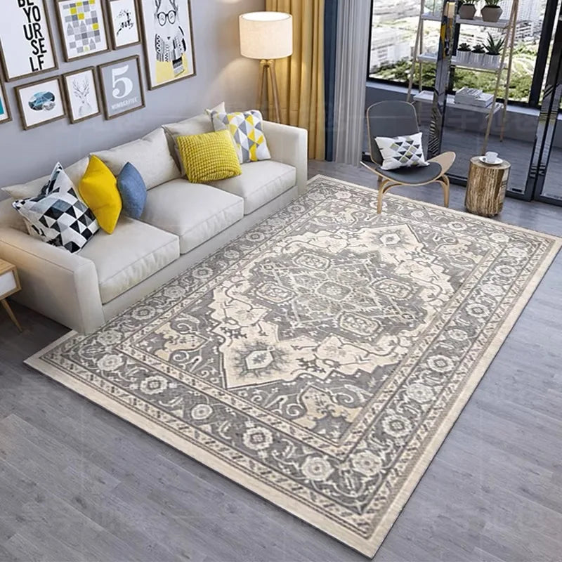 Velvet Carpet - Nordic Moroccan Style Crystal Velvet Rug | Dirt Resistant, Washable & Non Slip - ZOOMNSTORE