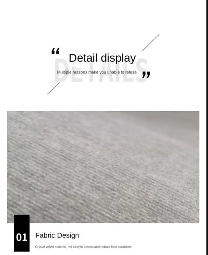 Velvet Carpet - Nordic Moroccan Style Crystal Velvet Rug | Dirt Resistant, Washable & Non Slip - ZOOMNSTORE