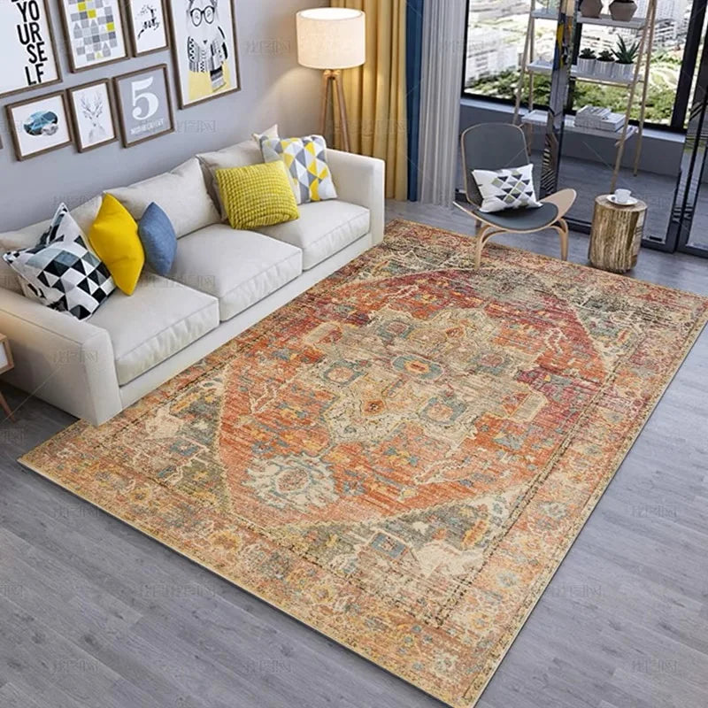 Velvet Carpet - Nordic Moroccan Style Crystal Velvet Rug | Dirt Resistant, Washable & Non Slip - ZOOMNSTORE