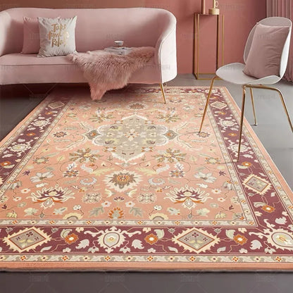Velvet Carpet - Nordic Moroccan Style Crystal Velvet Rug | Dirt Resistant, Washable & Non Slip - ZOOMNSTORE