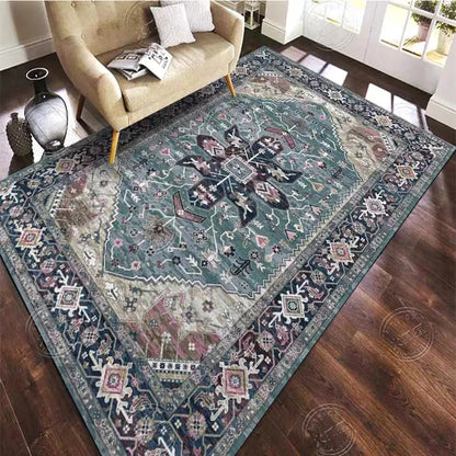 Velvet Carpet - Nordic Moroccan Style Crystal Velvet Rug | Dirt Resistant, Washable & Non Slip - ZOOMNSTORE