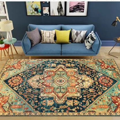 Velvet Carpet - Nordic Moroccan Style Crystal Velvet Rug | Dirt Resistant, Washable & Non Slip - ZOOMNSTORE