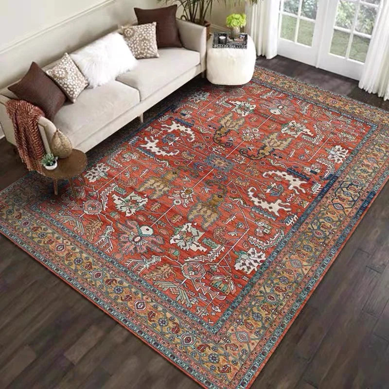 Velvet Carpet - Nordic Moroccan Style Crystal Velvet Rug | Dirt Resistant, Washable & Non Slip - ZOOMNSTORE