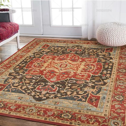 Velvet Carpet - Nordic Moroccan Style Crystal Velvet Rug | Dirt Resistant, Washable & Non Slip - ZOOMNSTORE