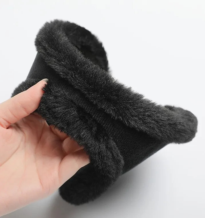 Velvet Earmuffs – Warm Winter Accessories | Plush Ear Covers for Men & Women - ZOOMNSTORE