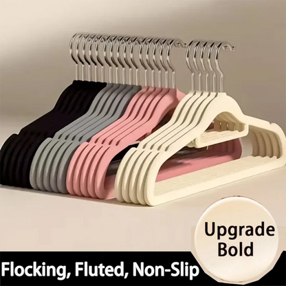 Velvet Hangers – 10Pcs Non Slip Thin Clothes Hangers With Rounded Edge Protection - ZOOMNSTORE