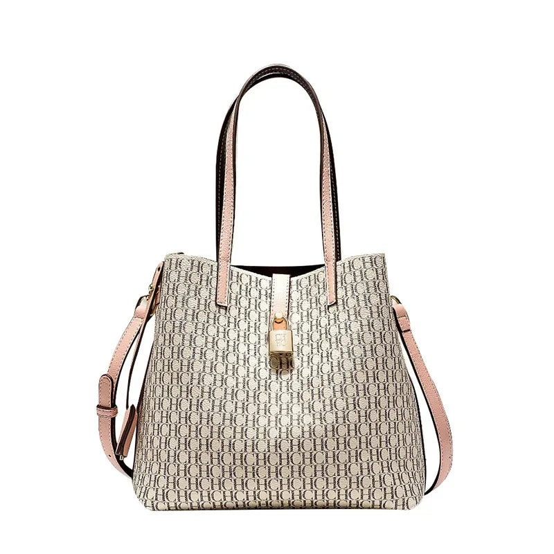 Versatile Leather Crossbody Bag - Large Capacity Tote for Daily Commuting - ZOOMNSTORE