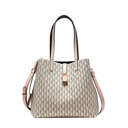 Versatile Leather Crossbody Bag - Large Capacity Tote for Daily Commuting - ZOOMNSTORE