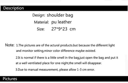 Vintage Crossbody Bag - Women's Soft Leather Multi-Pocket Shoulder Bag - ZOOMNSTORE