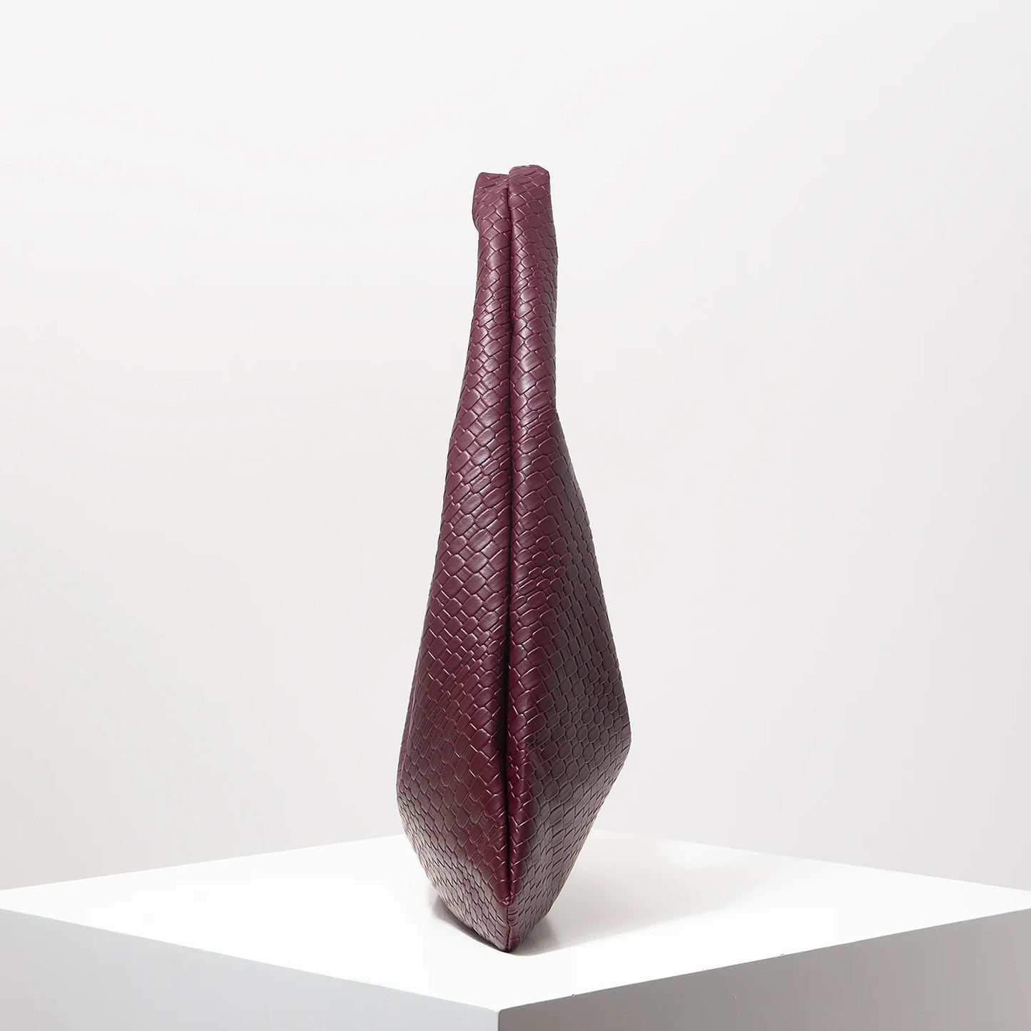 Vintage Leather Shoulder Bag - Large Capacity Women's Tote With Zipper Closure Purse - ZOOMNSTORE