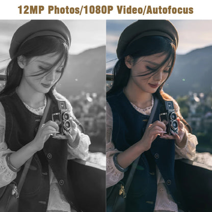 Vintage Mini Digital Camera – 12MP Portable Digital Camera with 1080P HD Video - ZOOMNSTORE