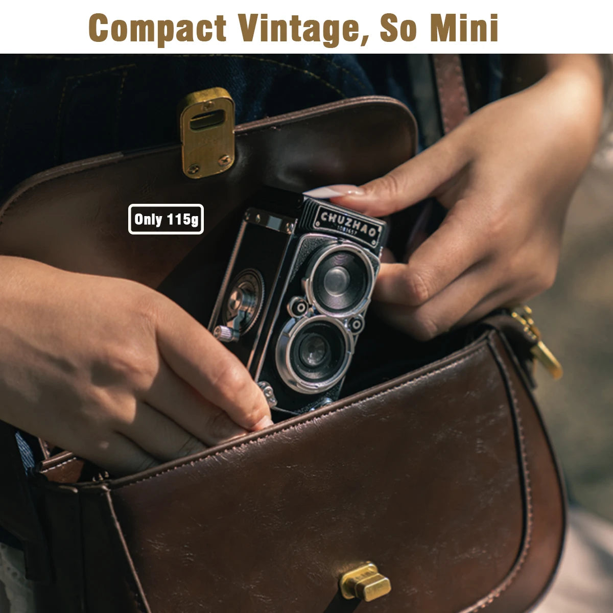 Vintage Mini Digital Camera – 12MP Portable Digital Camera with 1080P HD Video - ZOOMNSTORE