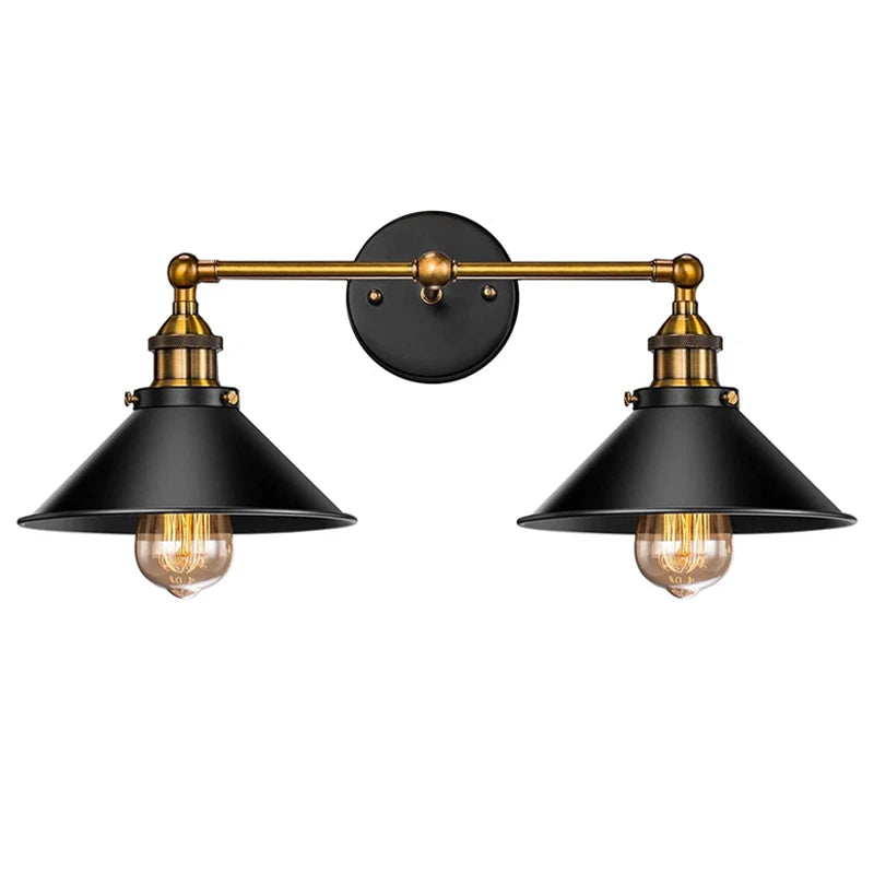 Vintage Industrial Pendant Light - Retro Chandelier with E27 Base for Home Lighting - ZOOMNSTORE