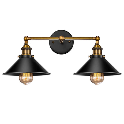 Vintage Industrial Pendant Light - Retro Chandelier with E27 Base for Home Lighting - ZOOMNSTORE
