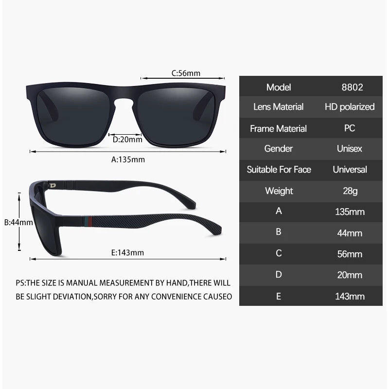 Vintage Polarized Sunglasses - Retro UV400 Eyewear for Men and Women - ZOOMNSTORE