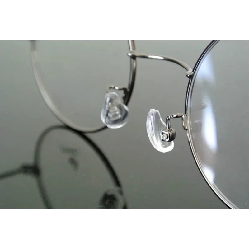 Vintage Round Eyeglasses - Small Round Glasses with Alloy Frame & Mirror Coating Lenses - ZOOMNSTORE