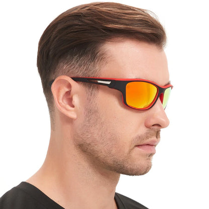 Vintage Sports Sunglasses - UV400 Cycling Fishing Running Eyewear for Men and Women - ZOOMNSTORE