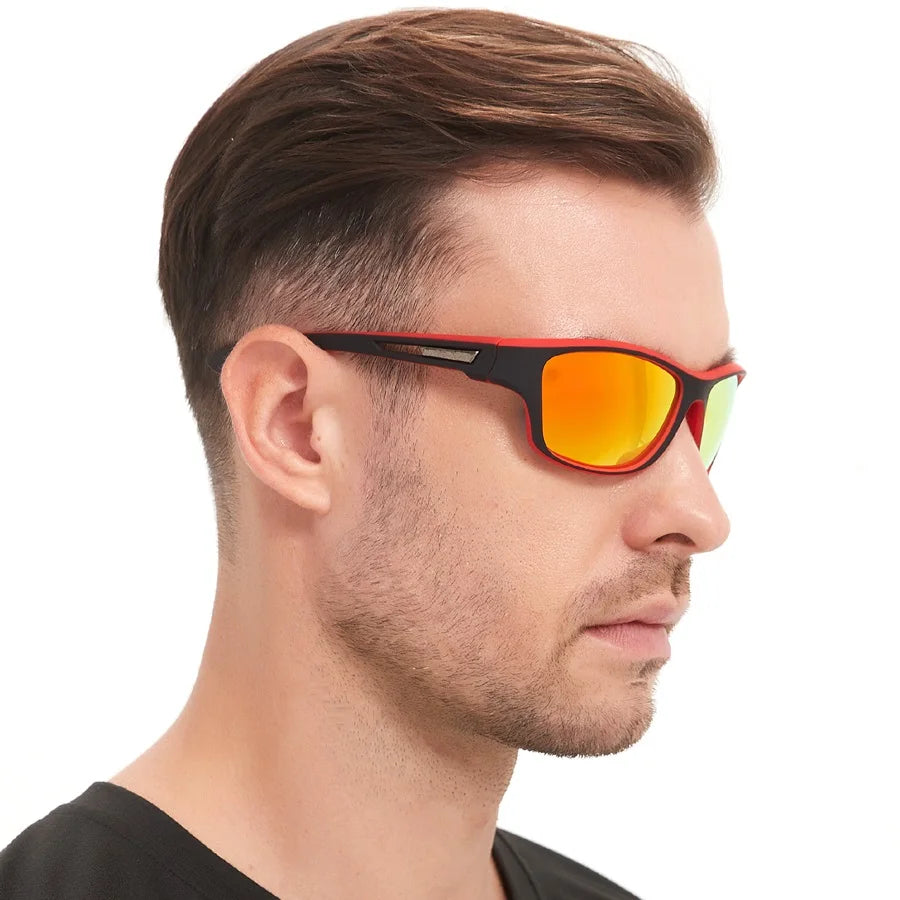 Vintage Sports Sunglasses - UV400 Cycling Fishing Running Eyewear for Men and Women - ZOOMNSTORE