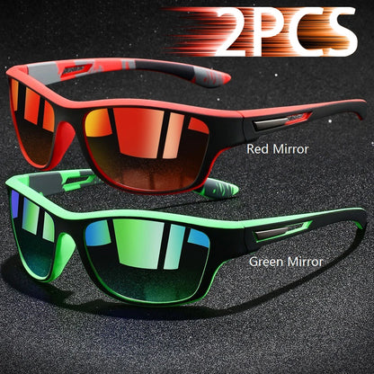 Vintage Sports Sunglasses - UV400 Cycling Fishing Running Eyewear for Men and Women - ZOOMNSTORE