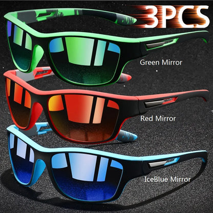 Vintage Sports Sunglasses - UV400 Cycling Fishing Running Eyewear for Men and Women - ZOOMNSTORE