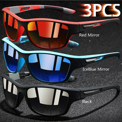 Vintage Sports Sunglasses - UV400 Cycling Fishing Running Eyewear for Men and Women - ZOOMNSTORE