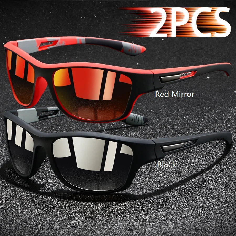 Vintage Sports Sunglasses - UV400 Cycling Fishing Running Eyewear for Men and Women - ZOOMNSTORE