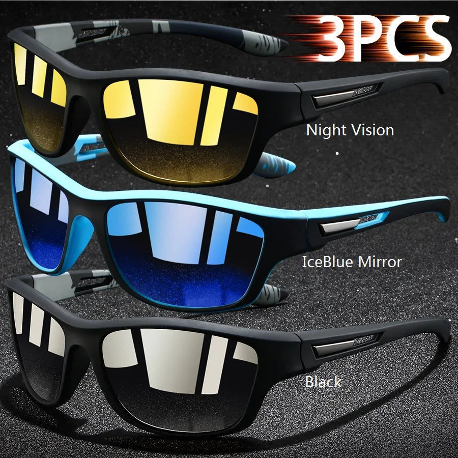 Vintage Sports Sunglasses - UV400 Cycling Fishing Running Eyewear for Men and Women - ZOOMNSTORE