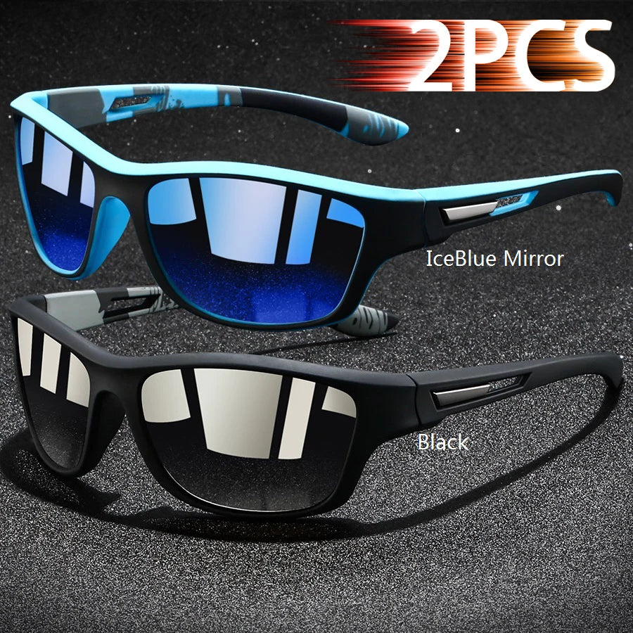 Vintage Sports Sunglasses - UV400 Cycling Fishing Running Eyewear for Men and Women - ZOOMNSTORE