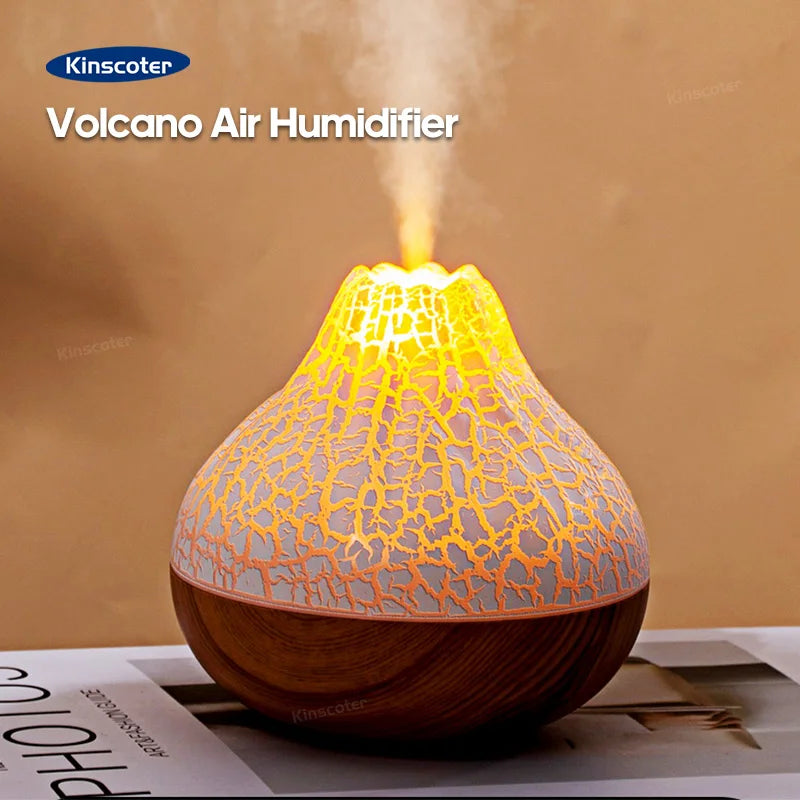 300ml USB Desktop Humidifier - Colorful Mist Diffuser  Air Purifier - ZOOMNSTORE