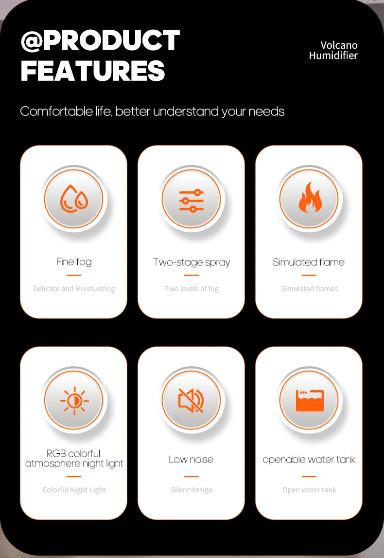 300ml USB Desktop Humidifier - Colorful Mist Diffuser  Air Purifier - ZOOMNSTORE