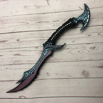 Vyse Scythe 50cm Wow Anti Wizard Elf 1: 1 Weapon Cosplay Game Role Play PU Figure Model Gun Prop Halloween Gift - ZOOMNSTORE
