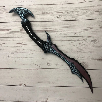 Vyse Scythe 50cm Wow Anti Wizard Elf 1: 1 Weapon Cosplay Game Role Play PU Figure Model Gun Prop Halloween Gift - ZOOMNSTORE